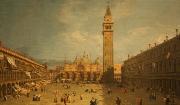 Giovanni Antonio Canal Piazza San Marco USA oil painting artist